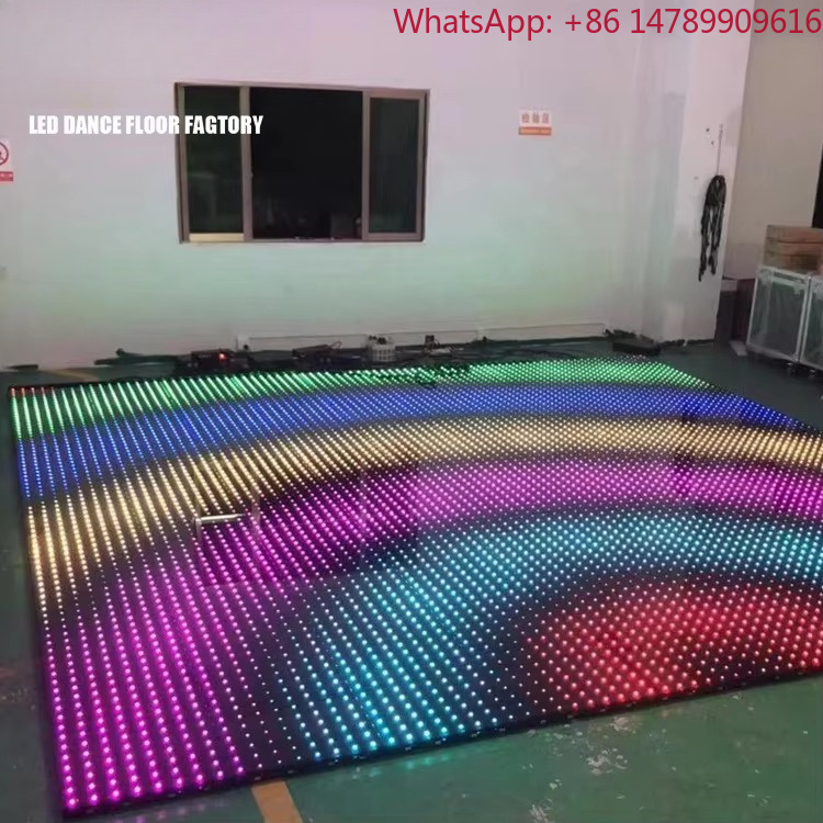 Wedding Led - Interakcja człowiek-ekran, personalizowane naklejki ślubne, podłoga