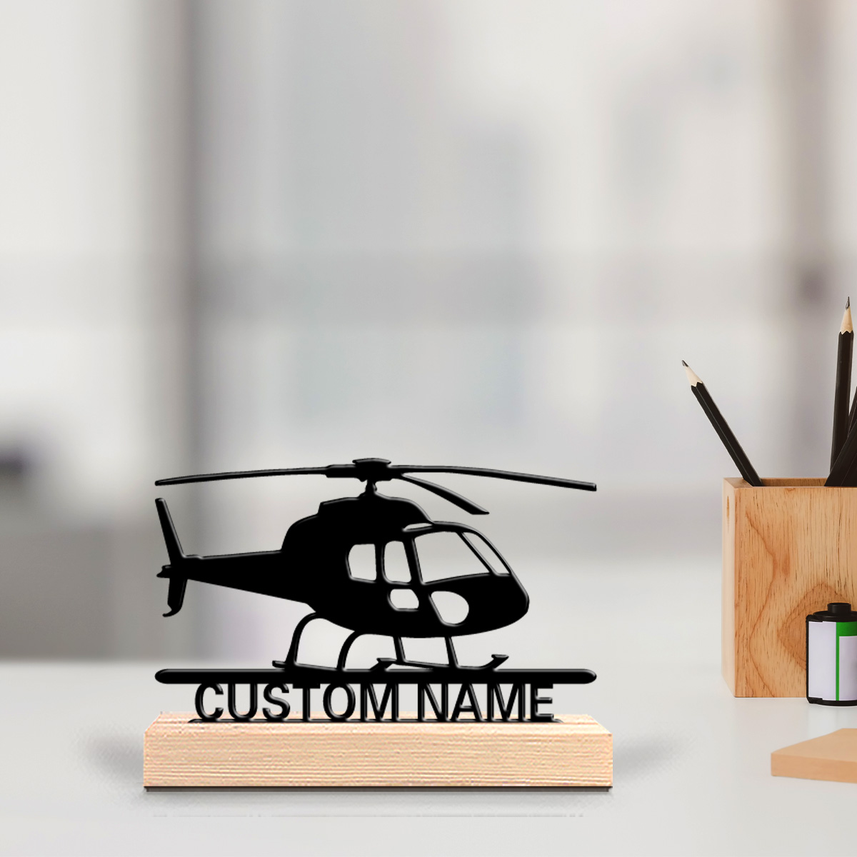 Wedding Party Supply - 1 szt. Dziwna, personalizowana, metalowa statuetka