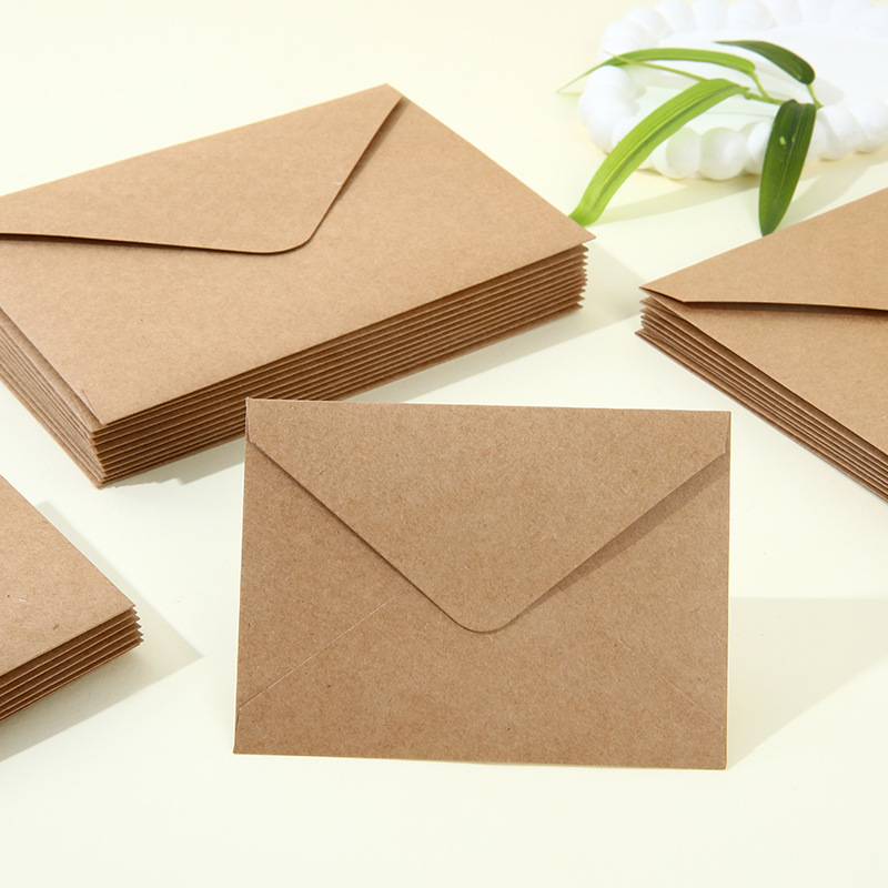 Wedding Supply Business - 50 sztuk/partia koperta 140g papier pakowy