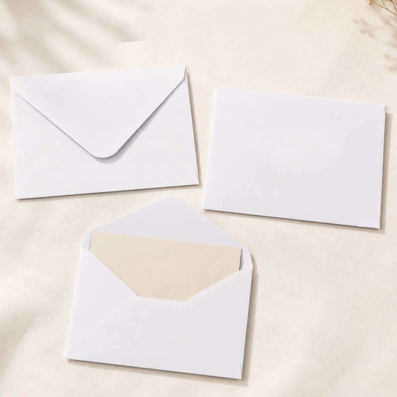 Wedding Supply Business - 50 szt. 150g Papierowe Koperty 18,4x13,3cm