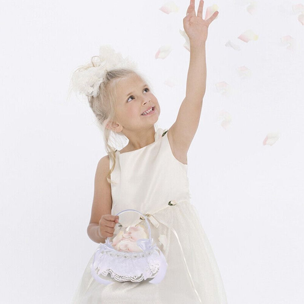 Koszyczek dla dziewczynki sypi – Flower Girl Basket recenzja i cena