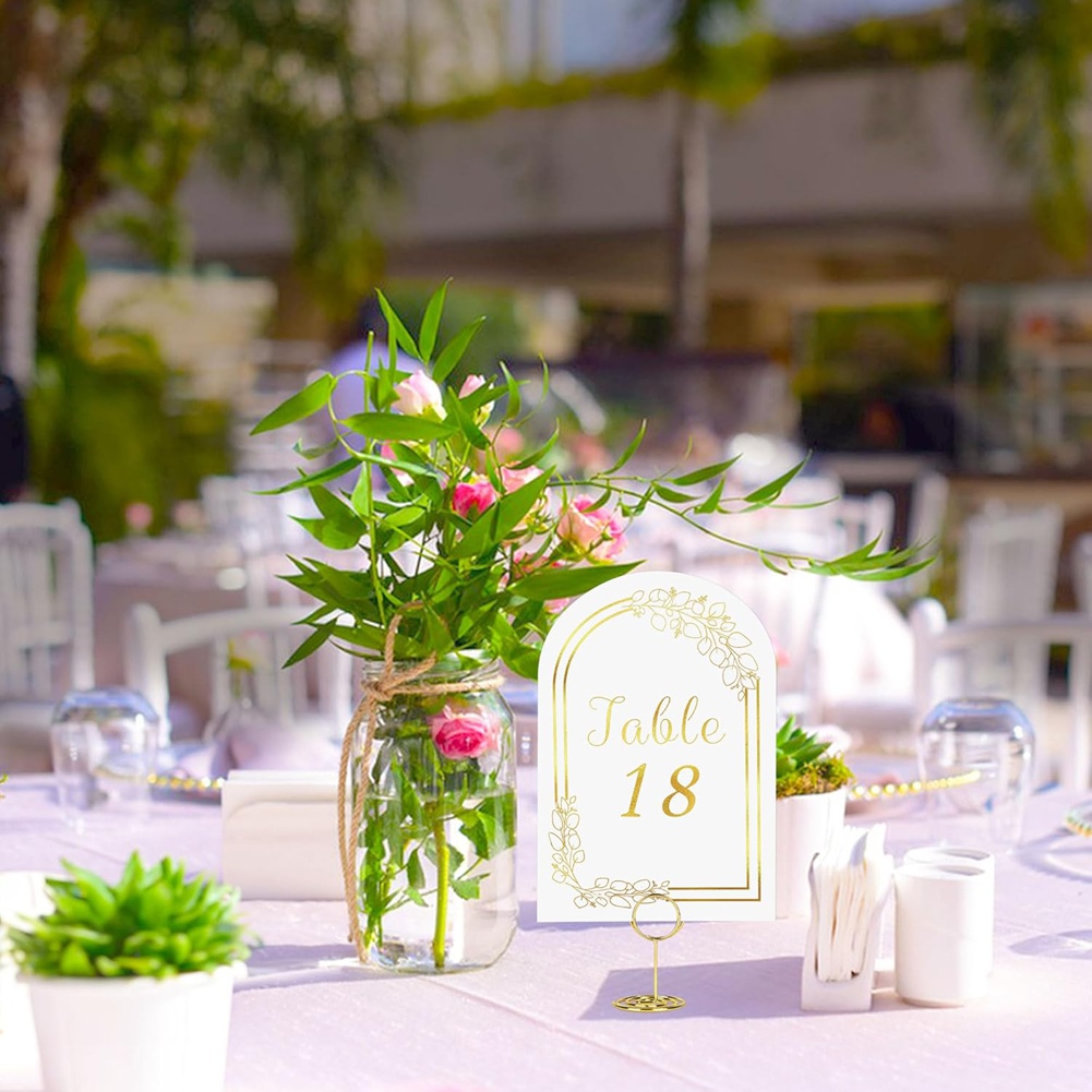 AT19 – numery stołów na wesele – Table Number Gold recenzja i cena