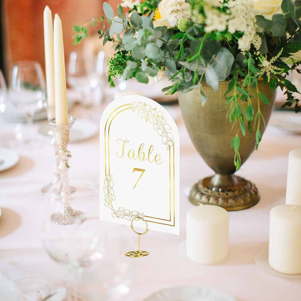 AT19 – numery stołów na wesele – Table Number Gold recenzja i cena