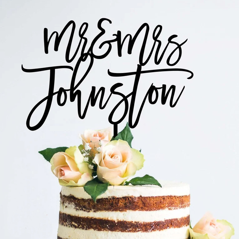 Spersonalizowany pan i pani To – Wedding Supply Rentals recenzja i cena