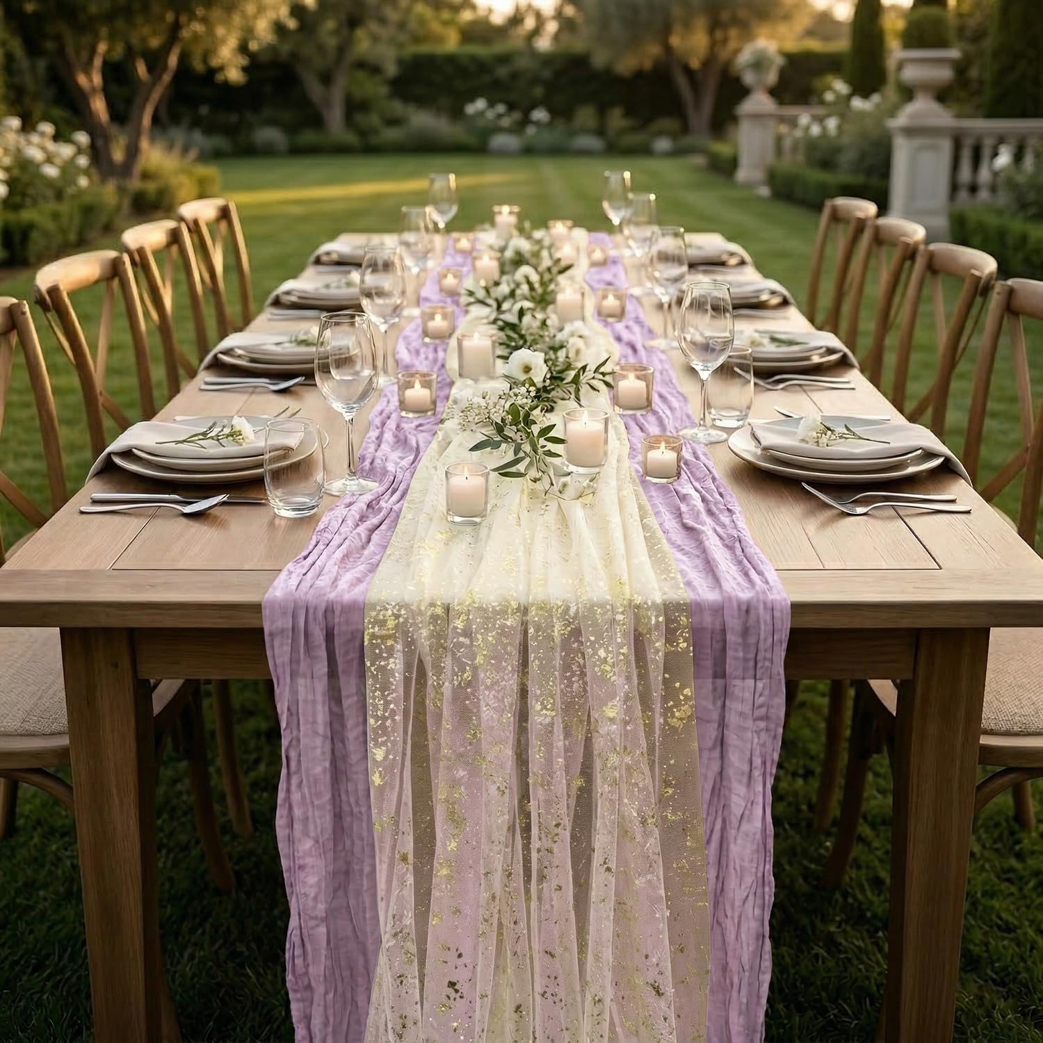 2 szt. Bieżnik z płótna serwie – Wedding Supply Rentals recenzja i cena