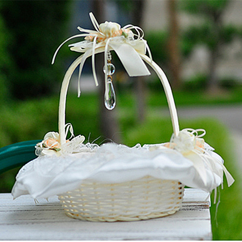 Kosz dla dziewczynki z kwiatam – Flower Girl Basket recenzja i cena