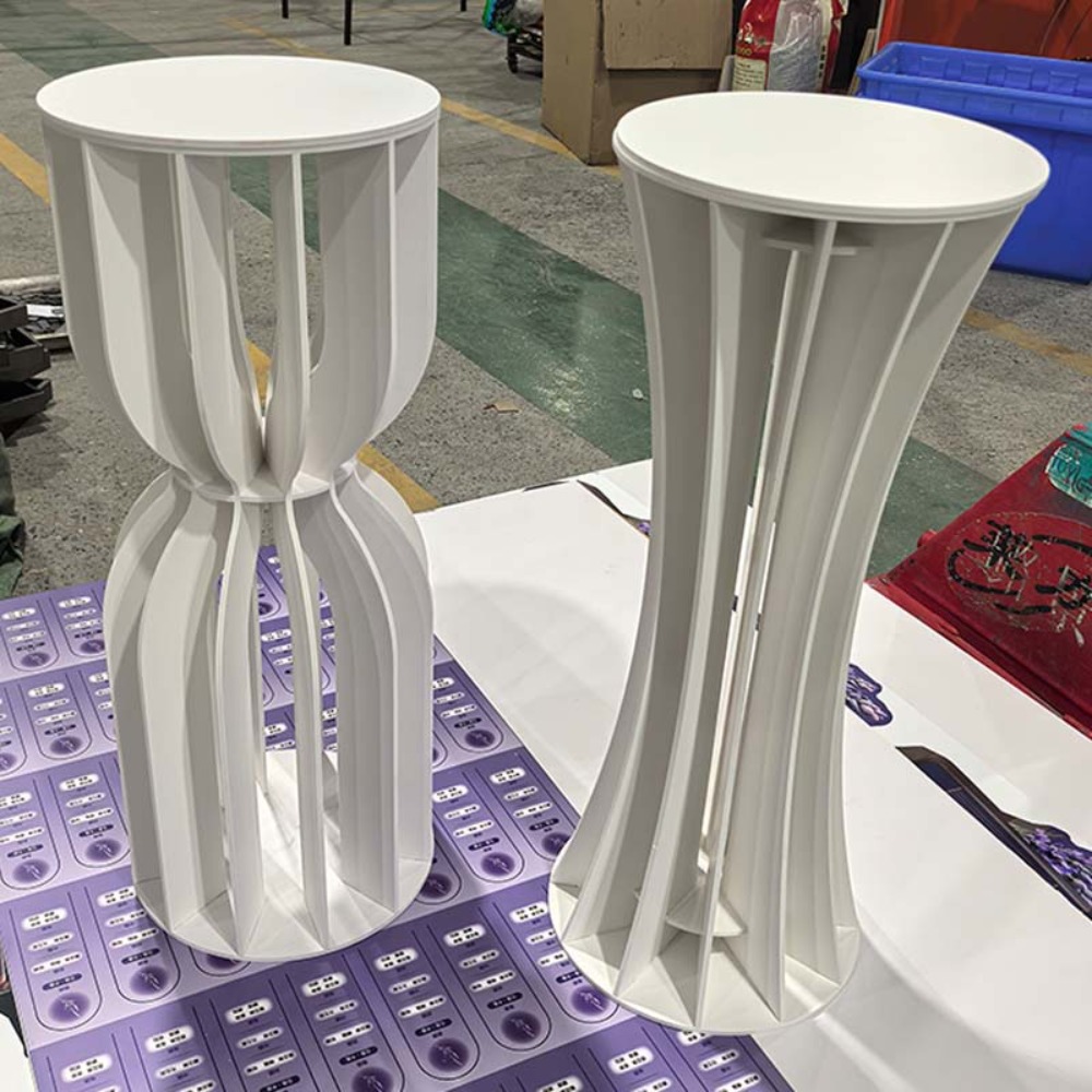 Stojak na kwiaty z PVC w kszta – Wedding Supply Rentals recenzja i cena