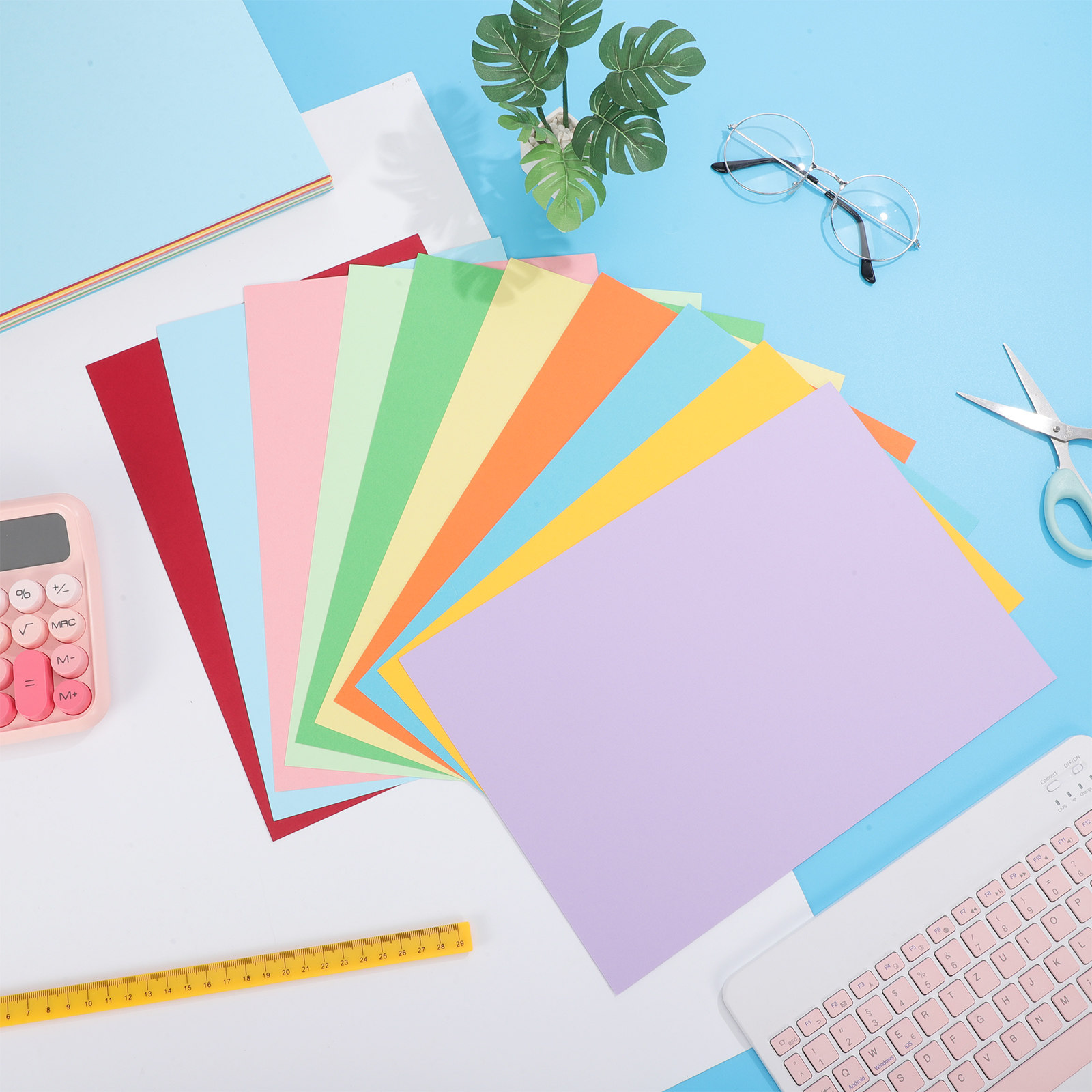 100 arkuszy kolorowego, grubeg – Papercraft Supply Invitation recenzja i cena