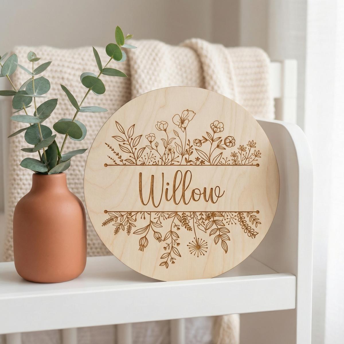 Personalizowana okrągła drewni – Wedding Party Supply recenzja i cena