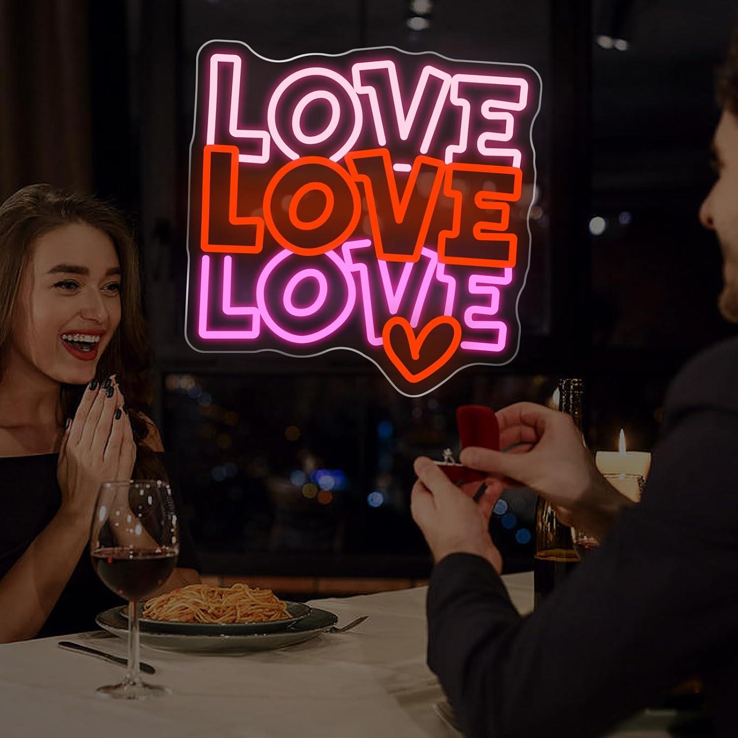Neonowy znak miłosny, ściemnia – Wedding Led recenzja i cena