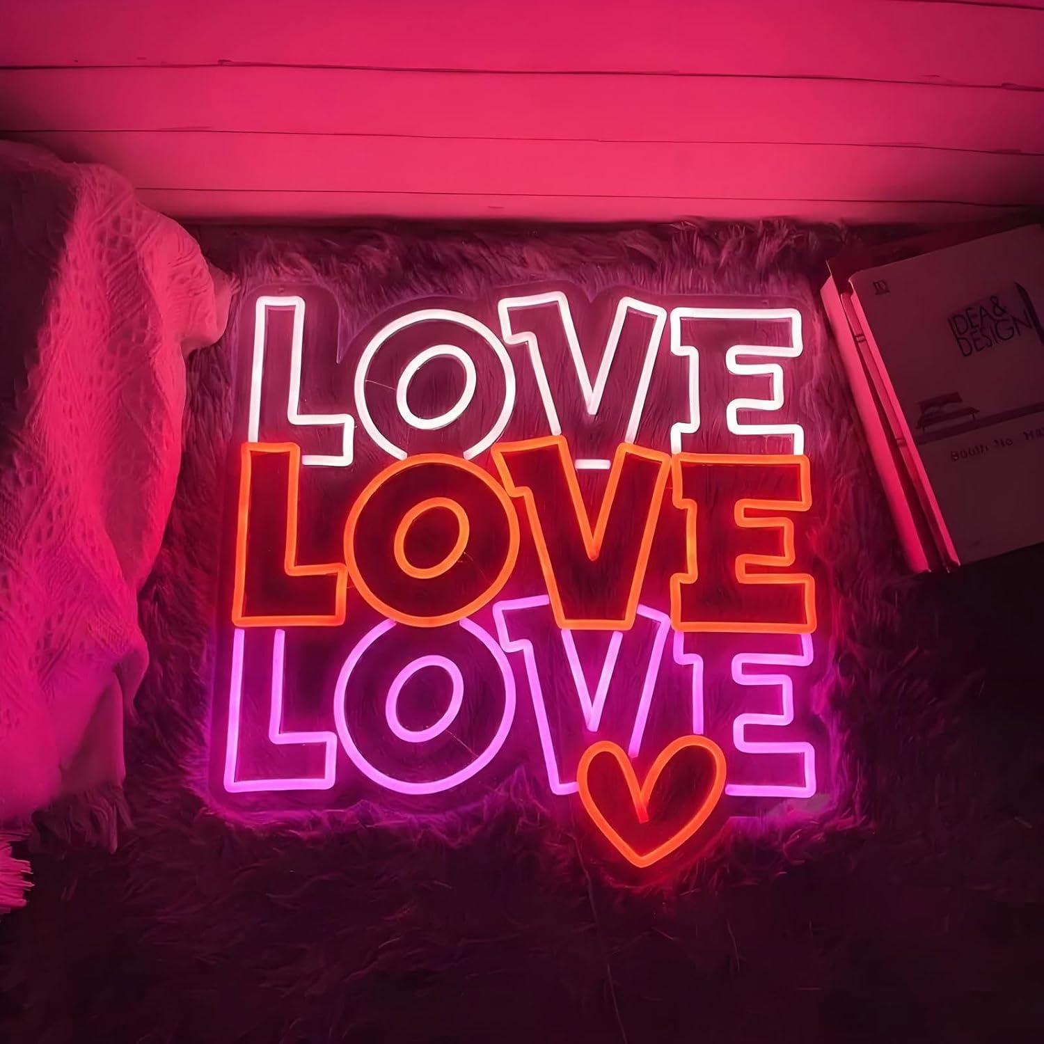 Neonowy znak miłosny, ściemnia – Wedding Led recenzja i cena