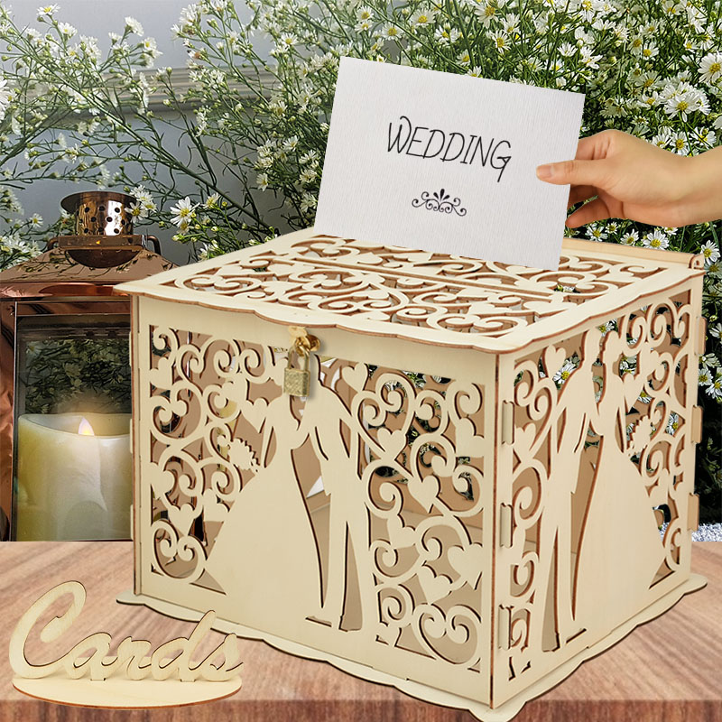 Drewniane pudełka na prezenty  – Wedding Supply Rentals recenzja i cena