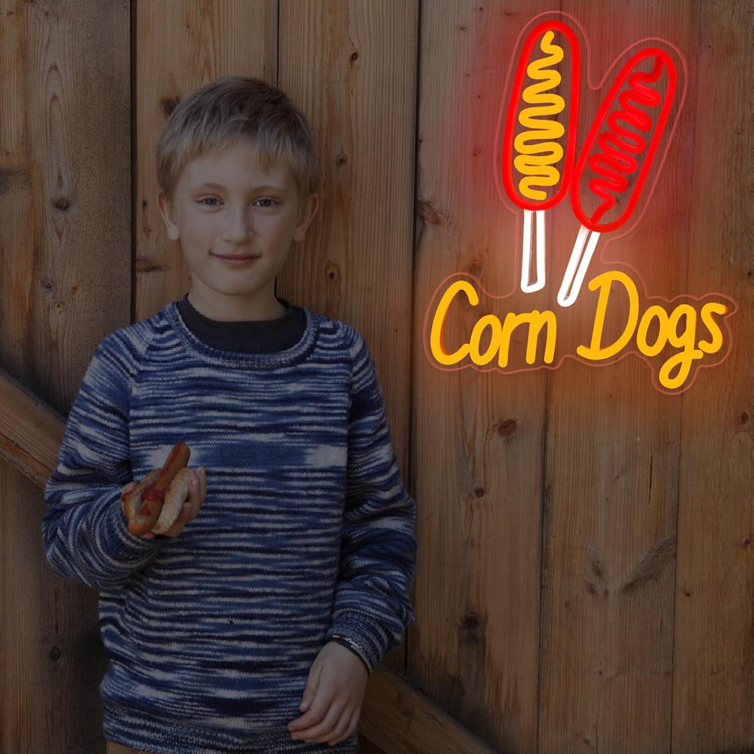 Neonowy szyld Corn Dog, przeką – Wedding Led recenzja i cena
