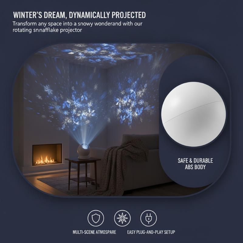 Świąteczna lampa projekcyjna L – Wedding Led recenzja i cena